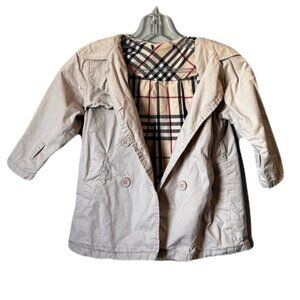 Burberry London Toddler Coat Approx Size 3-4T